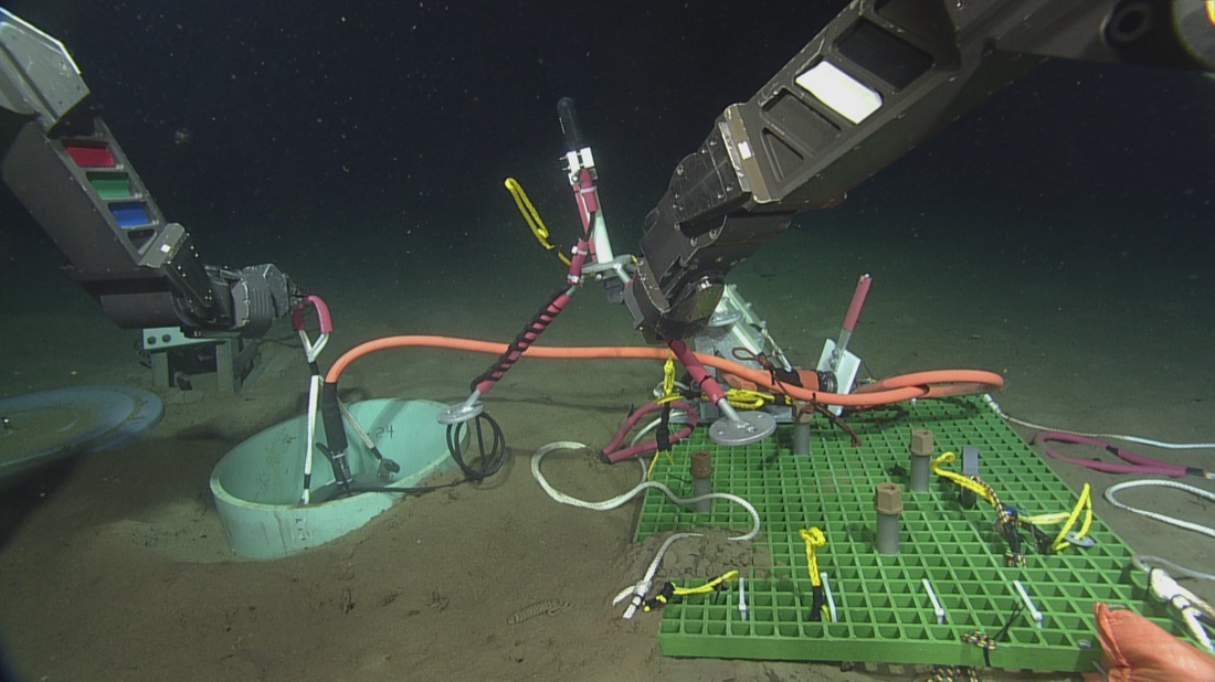 Low-frequency hydrophone deployment